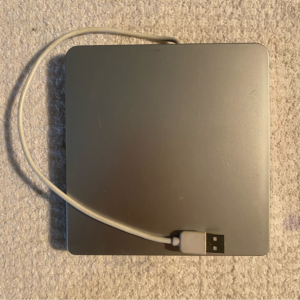 USB 2.0 Slim Drive Portable Ultra Slim External Slot-In CD/DVD ROM Reader/Writer